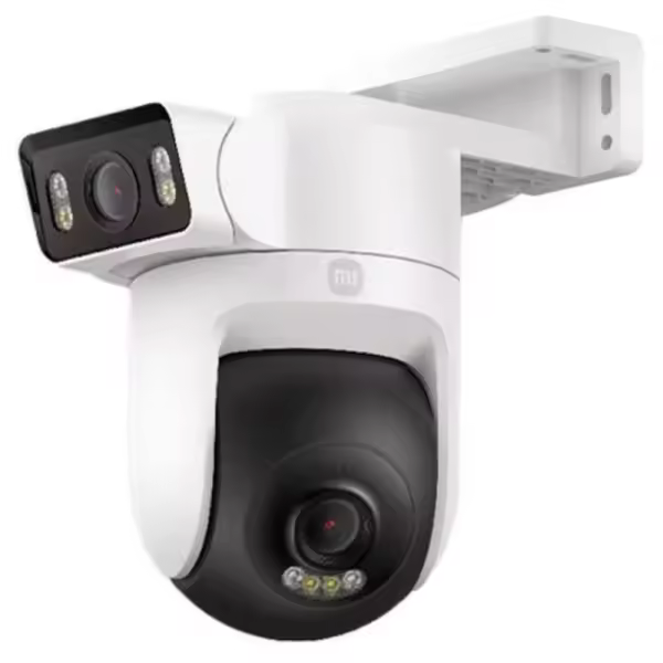 Xiaomi Outdoor Camera CW500 Dual Cámara de Vigilancia 2.5K WiFi 6 Vista Horizontal Completa 360º Detección Humana Visión Nocturna Inteligente - Resistencia Profesional al Agua y al Polvo IP66 - Chipset de Seguridad MJA1 - Doble Cámara de 4 MP - BHR9402EU - 1