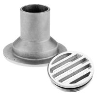 Tubo De Acero Inoxidable 316 Para Bote De Navegación 1-1/2 Pulgadas Herramienta De Drenaje De Piso De Yate Plata 38mm - details 5