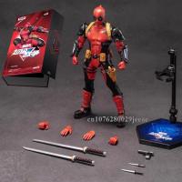 Figura De Acción Deadpool Ultimate X-Men Yamaguchi Revoltech Neca Super Héroe Coleccionable Modelo Muñeco Regalo Para Fans - details 8
