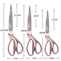 Tijeras De Costura Y Tailor En Acero Inoxidable De Tamaños Variados Y Colores Para Cortar Y Ajustar Ropa Herramienta De Costura - details 5