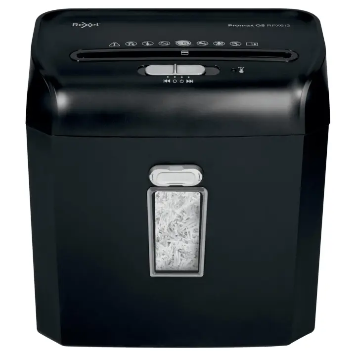 Rexel Destructora de Papel Promax Qs Rpx612 12 L Negro - 1