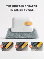 Cepillo De Limpieza Para Ranuras De Ventanas 2 En 1 Cepillo Para Espacios Estrechos Y Gabinete Herramientas De Limpieza Del Hogar Material Plástico - details 4