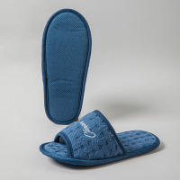 Zapatillas Casuales De Algodón Para Mujer Verano Elegante Sandalias Abiertas Talla Única Comodidad Interior Suela EVA - details 3