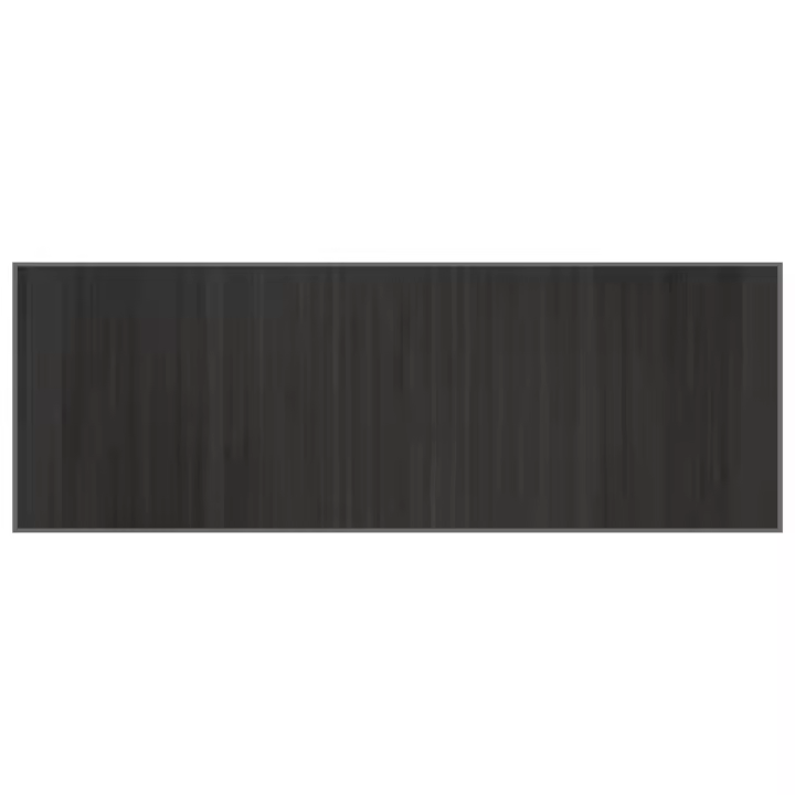 vidaXL Alfombra rectangular bambú 70x200 cm Color Negro,  Natural,  Marrón y mas Alfombras de área  Alfombra de Piso para Sala de Estar Dormitorio Habitación Salón - 1