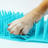 Copa De Limpieza Para Pies De Mascotas De Silicona Suave Herramienta De Masaje Portátil Para Perros Y Gatos Suministros De Limpieza De Baño - details 8