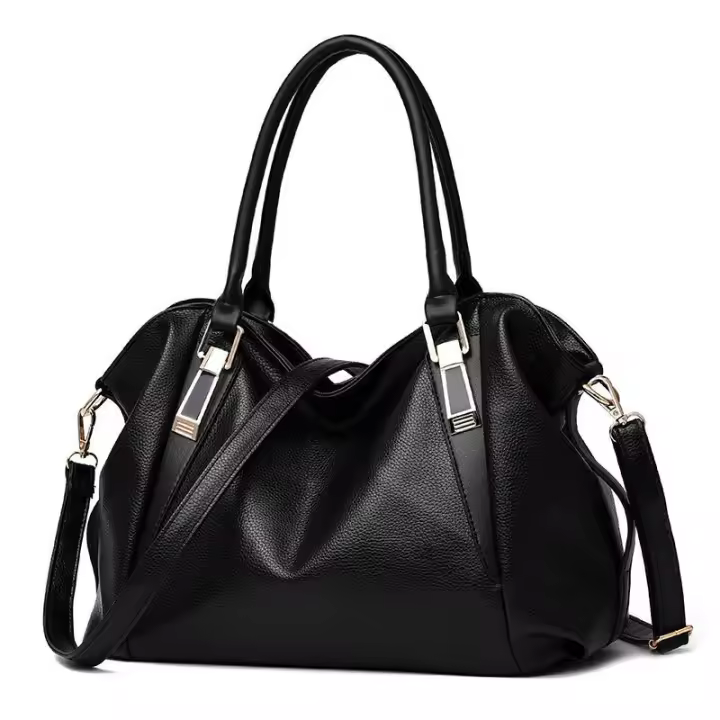 Bolsos de cuero PU cruzados para Mujer, bolsos casuales, Bolso de hombre con ASA superior, bolsos Grandes de diseño, calidad de lujo, Nuevo - 1