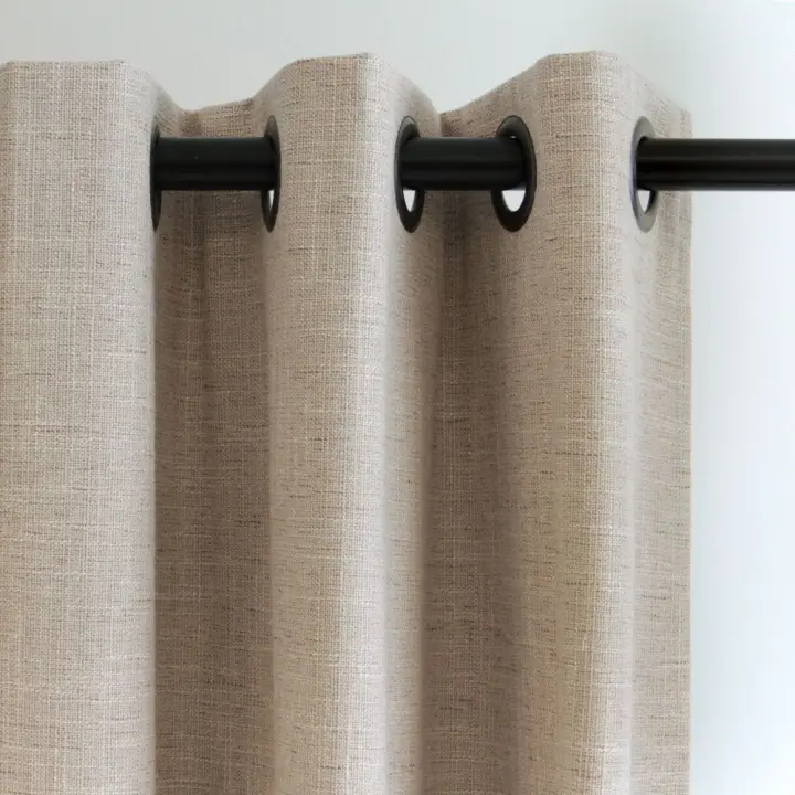 Cortina Opaca Alada Collection Mommata 140x260 cm de Loneta: Elegancia y Confort Todo el Año - Cortina Opaca Alada de Loneta para un Ambiente Elegante y Acogedor - 140x260 cm - 1