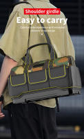 Bolsa De Herramientas Profesional Electricista Reflectante Impermeable Con Múltiples Bolsillos Y Material Oxford Duradero 4 Tamaños Disponibles - details 0