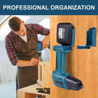 Soporte De Herramienta De Pared Para Batería Makita 14/18V 2 EN 1 Soporte De Almacenamiento Para Máquina Estante De Exposición Para Exhibición - details 2