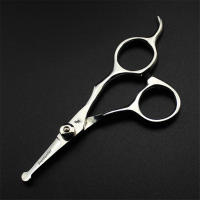 Tijeras De Peluquería Para Mascotas Profesionales Con Punta Redonda Y Seguridad 4/5/6.5 Pulgadas Acero Inoxidable Para Cortar Pelo De Perros - details 0