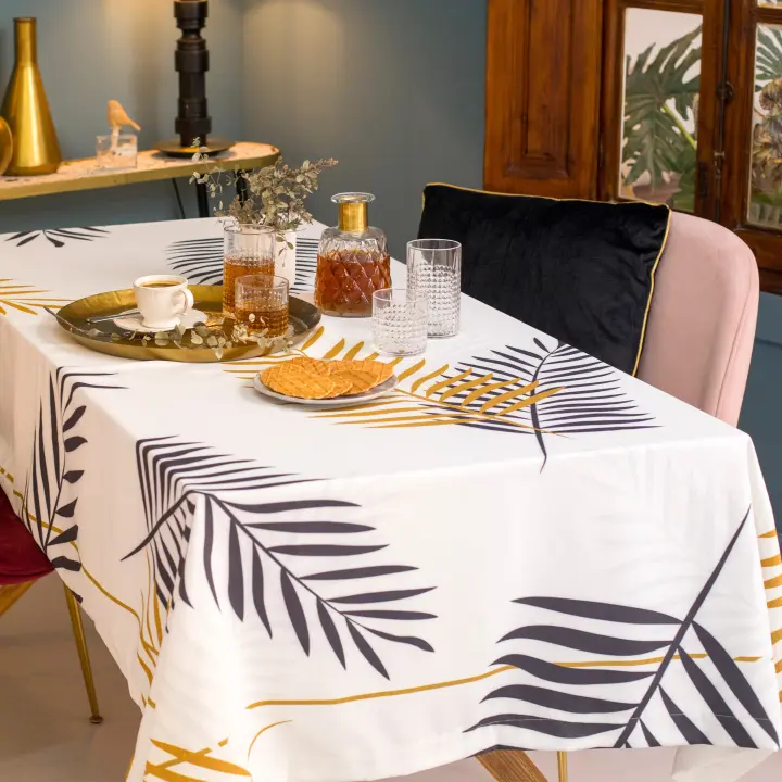 Happyfriday- Foliage Mantel, Manteles 100% Poliéster, calidad de 195 gr x m2, Fabricado en España - 1
