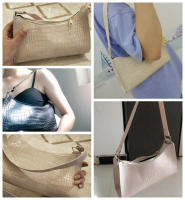 Bolso De Hombro Retro Con Patrón De Cocodrilo Para Mujer En Cuero PU Bolso De Bocina Estilo Francés Bolso De Mano Casual Monedero Tote - details 27