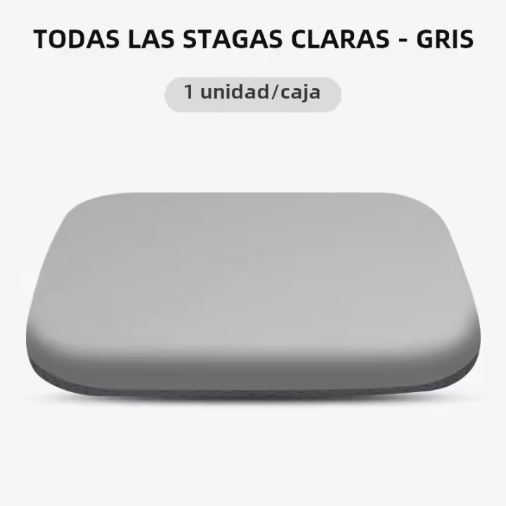 Almohadilla De Silla Ergonómica De Memoria De Algodón Para Escritorio Estudiante Almohadilla Para Sentarse Prolongado Herramienta Ideal Para Hemorroides - 1