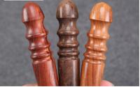 Palo De Madera Para Pulir Cuero Herramienta De Bordes De Cuero DIY Para Manualidades Y Costura Herramienta De Polimento De Cuero De Sándalo - details 0