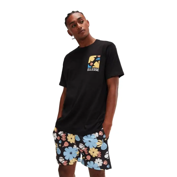 Camiseta Ellesse Negra Impronta Tee - 1