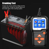 KONNWEI KW650 Tester De Batería Para Coche Y Motocicleta 6V 12V Analizador De Baterías Automáticas 100 a 2000 CCA Herramientas De Prueba De Arranque Y Carga - details 7