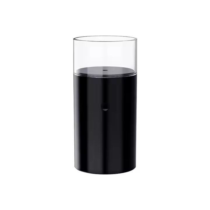 60ml Humidificador Ultrasónico Inalámbrico, difusor de Aceites Esenciales con Efecto Llama, Luz de 7 Colores, Silencioso y con Apagado Automático, Humidificador Portátil para Oficina - 1