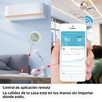 Sensor De Temperatura Y Humedad Moes Con Pantalla LCD Control Remoto ZigBee Hub Gateway Tuya Smart Para El Hogar Inteligente - details 10
