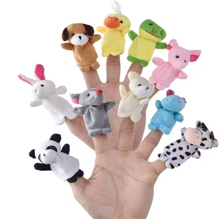 Marioneta de Dedo de Plush para Niños [10] - 1