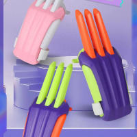 Nueva Juguete Antiestrés 3D Zanahoria Claw Fidget Torpeza Push Tarjeta Juguetes Lindo Tarro De Colores Alivio Del Estrés Para Niños Regalo - details 3