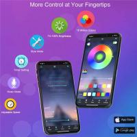Tira De Luces LED Inteligente Bluetooth 24V Luz De Cadena LED Sin Cable 5050 SMD Para Dormitorio Casa Techo Control Con APP DuoCo - details 7