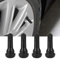 4pcs Tapas De Válvula De Neumático De Goma Para Coche Y Camión Sinne Neumáticos TR414 / TR413 / TR412 Material De Aleación De Zinc - details 1