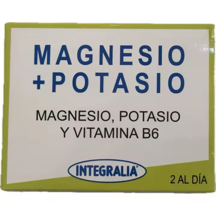 Magnesio + Potasio 60 capsulas de Integralia - 1