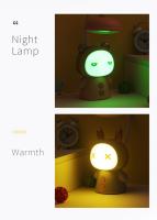Lámpara Nocturna Recargable Con Modos De Iluminación Variados Protección Ocular Diseño Flexible De Tubo Culebrudo Dibujos Animados Lindos Lectura En La Mesa - details 9