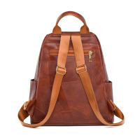 Mochila para mujer, nuevo estilo, tendencia de moda, pequeña mochila, mini, simple, ligera, de PU, temperamento, bolso de compras para mujer - details 5