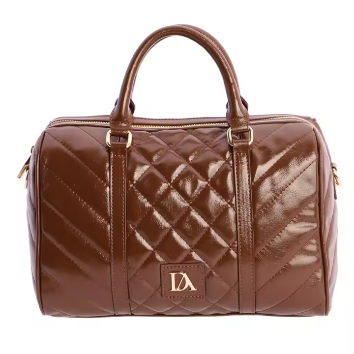 Bolso de mano bowling para mujer DON ALGODON Solena de piel sintética con bandolera - 1