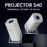 Proyector Mini HONGTOP S40 Android 11 Soporta 4K 1080P 2.4G/5GWIFI BT5.0 Proyector Portátil De Cine Para Hogar Resolución De Pantalla 1280x720P - details 0