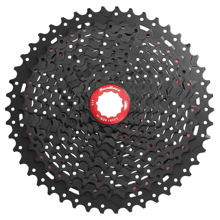 Componentes Cassettes Sunrace Casete Mx8 Negro - 1