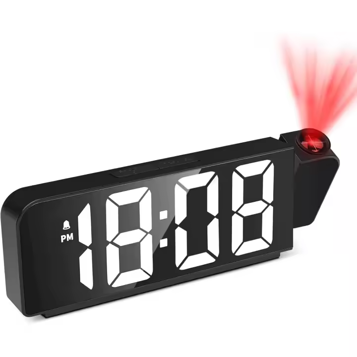 Reloj Despertador Proyección con Pantalla LED - 1