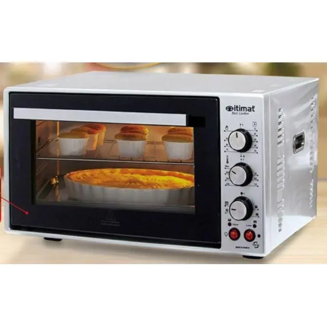 Horno 60L Itimat Turbo Fan de acero inoxidable y doble cristal - 1