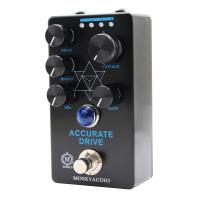 Pedal De Efectos Mosky Accurate Drive Para Guitarra Y Bajo Con Puerta De Ruido Y Cuatro Modelos Overdrive Pedal Bypass Verdadero Accesorios De Guitarra - details 1