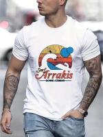Camiseta Surf Arrakis Gráfico - Ajuste Estirado Cómodo - Moda Hombre Verano Casual - Camiseta De Algodónjersey Para Ocasión Diaria - details 7