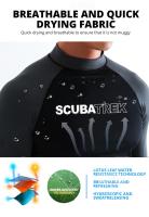 Camiseta De Natación Para Hombres Con Protección UV Ropa De Playa Guardia Contra Picaduras Manga Larga Deportes Acuáticos Camiseta De Surf - details 1