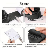 Almohadillas De Zapatos Protector De Suela Resistente Al Desgaste Para Sandalias Deportivas Y Zapatos Altos Fácil Reparación De Agujero Y Protección De Suela - details 5