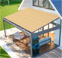 Tela de sombra para exteriores, cenadores, terrazas y patios traseros, con protección UV, material resistente al calor, ojales reforzados. - details 0