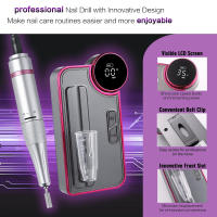 Lijadora Eléctrica profesional para uñas, equipo de Pulido para quitar esmalte de Gel acrílico, 35000RPM - details 0
