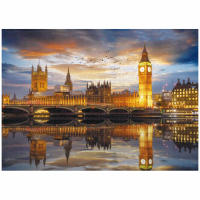 Rompecabezas De Londres Nocturno 1000 Piezas Juego Educativo Para Adultos Y Niños Decoración De Hogar Divertido Y Desafiante - details 2