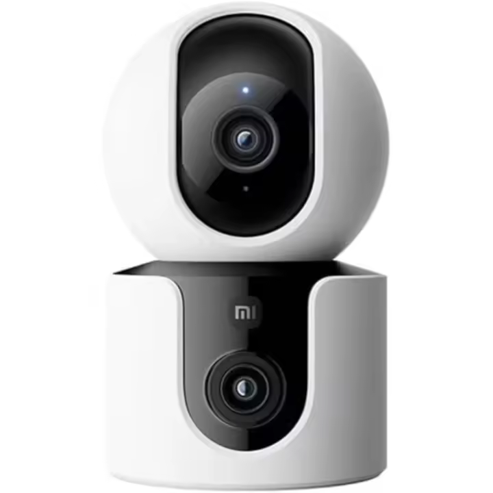 Xiaomi Smart Camera C300 Dual, Doble Lente de 3 MPx, Visión Nocturna por Infrarojos, Giro e Inclinación, Audio Bidireccional, Blanco - 1
