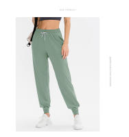 2023 Pantalones Deportivos Casuales Para Mujer Quick Dry Con Bolsillo Y Cordón Cinturón Para Gimnasio Y Yoga - details 3