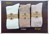 Medias Altas De Algodón Para Mujer Estilo Académico Slim Thigh Medias De Torque Al Por Mayor 2024 Nueva Moda De Otoño - details 2