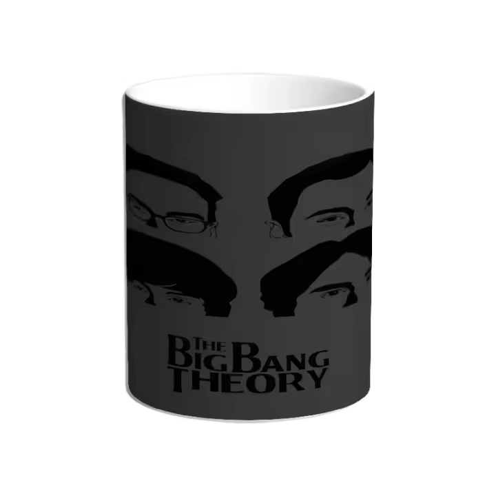 Taza Big Bang Theory. Sheldon Cooper. Penny. Leonard. Howard. Amy - 1