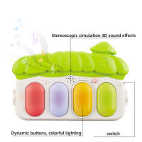 Almohadilla De Crawler Multifuncional Para Bebés Y Niños Pequeños Con Juguete Música Y Luz Batería Integrada - details 7