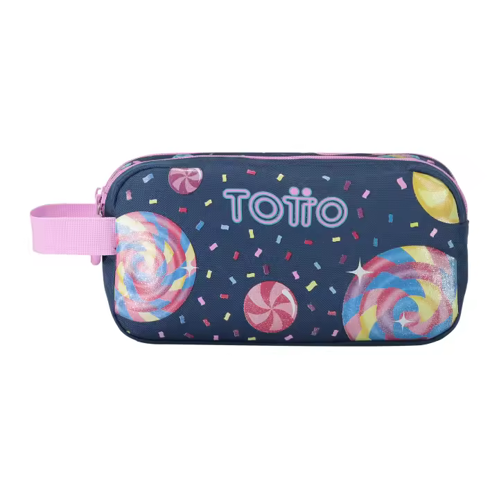 Totto Estuche infantil Sweet Candy -Dimensiones:23.5 x 12 x 9 cm-Material: Poliester - 1
