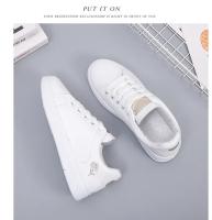 Zapatos De Mujer En PU Cuero Sintético Con Bordado Blancos Broderie Respirables Con Flores Y Cordones Nueva Colección Zapatos Casuales - details 12