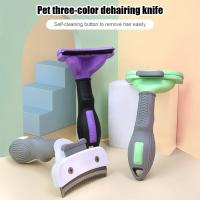 Furmins Peine Para Perros Y Gatos Desmontable Afilado De Acero Inoxidable Herramienta De Recogida De Pelos Para Cachorros Y Caniches - details 0