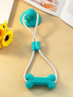 Juguete Para Perros De Borracho Resistente Mordedor De Hueso Inferior Con Entrenamiento De Dientes Juguete De Goma TPR - details 3